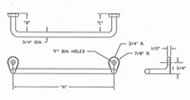 Single Offset Grab Iron Diagram